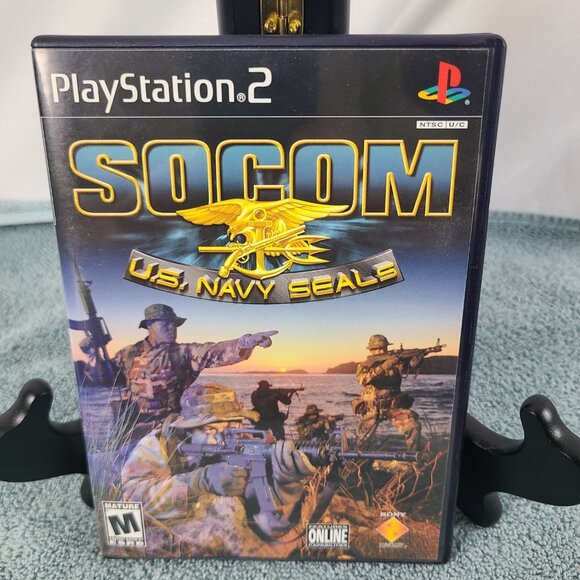 SOCOM: U.S. Navy SEALs (Sony PlayStation‎ 2, 2002) - Picture 1 of 4